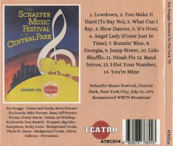 CD Boz Scaggs: Concert In The Park '76 