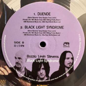 2LP Bozzio Levin Stevens: Black Light Syndrome CLR