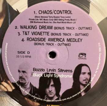 2LP Bozzio Levin Stevens: Black Light Syndrome CLR