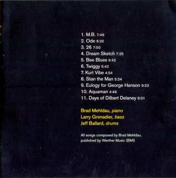 CD Brad Mehldau Trio: Ode