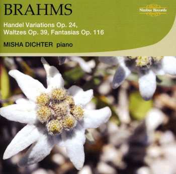 Album Brahms / Dichter: Handel Variations Waltzes & Fantasias