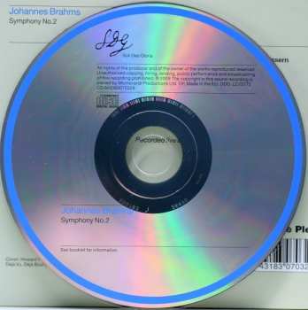 CD Johannes Brahms: Symphony 2