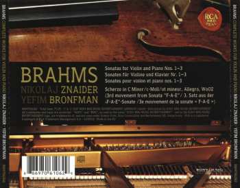 CD Johannes Brahms: Complete Works For Violin And Piano