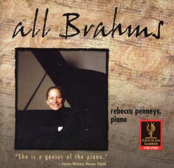 Album Brahms / Penneys: All Brahms: Ballades Op 10: Fantasies Op 116