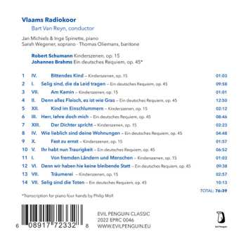CD Robert Schumann: Ein Menschliches Requiem
