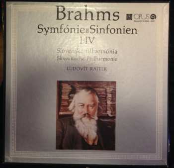 4LP/Box Set Johannes Brahms: Symfónie · Sinfonien I-IV