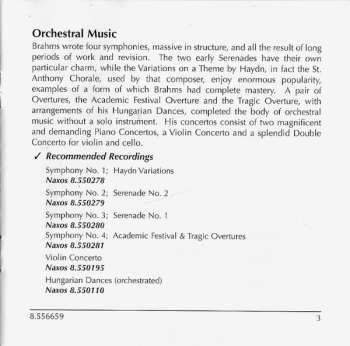 CD Johannes Brahms: The Best Of Brahms