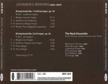 CD Johannes Brahms: The String Sextets