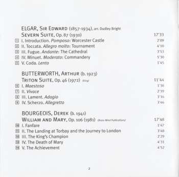 CD Sir Edward Elgar: Black Castles (British Music For Brass)