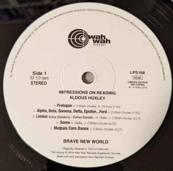 LP Brave New World: Impressions On Reading Aldous Huxley LTD