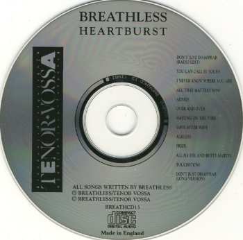 CD Breathless: Heartburst