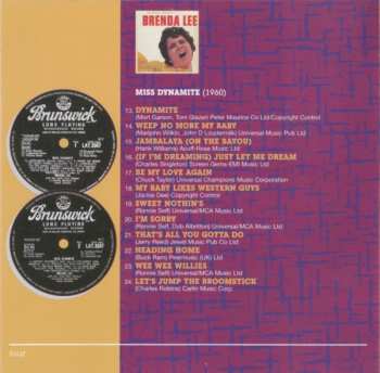 CD Brenda Lee: Grandma, What Great Songs You Sang! / Miss Dynamite