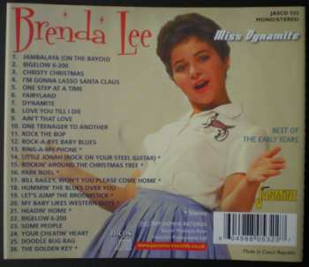 CD Brenda Lee: Miss Dynamite - The Best Of The Early Years