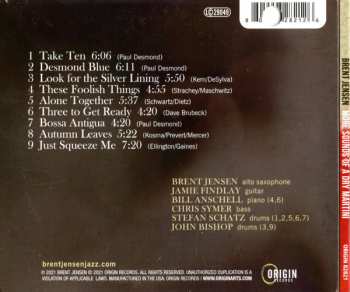 CD Brent Jensen: More Sounds Of A Dry Martini