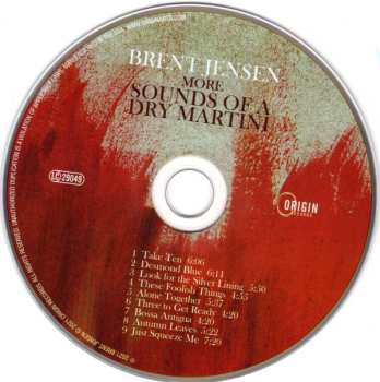 CD Brent Jensen: More Sounds Of A Dry Martini