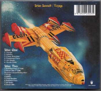 2CD Brian Bennett: Voyage (A Journey Into Discoid Funk)  LTD | DLX