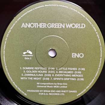 LP Brian Eno: Another Green World