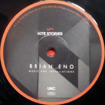 9LP/Box Set Brian Eno: Music For Installations LTD