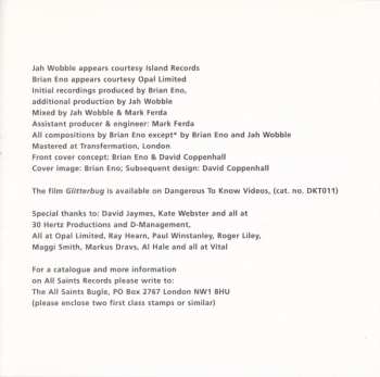 CD Brian Eno: Spinner