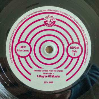 SP Jimmy Page: Selected Extracts From The Original Soundtrack Of A Degree Of Murder