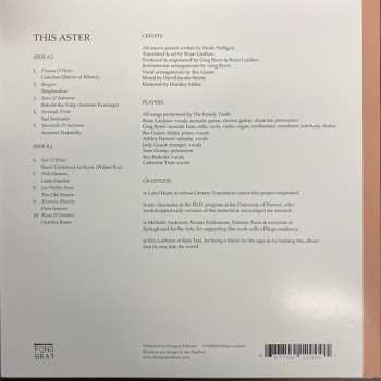 LP Brian Laidlaw & The Family Trade: This Aster: Adaptations Of Emile Nelligan