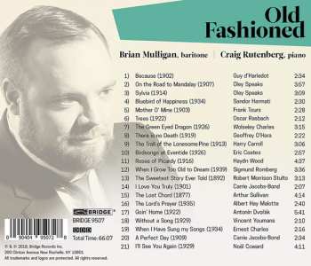 CD Brian Mulligan: Old Fashioned