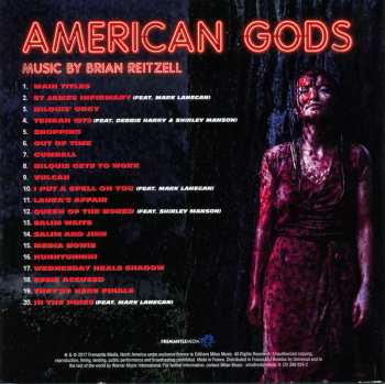 CD Brian Reitzell: American Gods (Original Television Series Soundtrack)