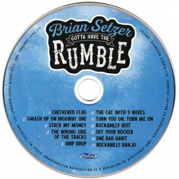CD Brian Setzer: Gotta Have The Rumble DIGI