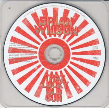 CD/DVD Brian Wilson: That Lucky Old Sun