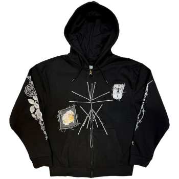 Merch Bring Me the Horizon: Mikina so zipsom Nailed Symbol