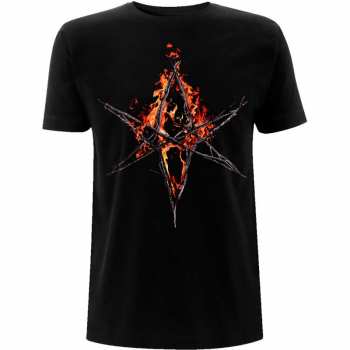 Merch Bring Me the Horizon: Tričko Flaming Hex 