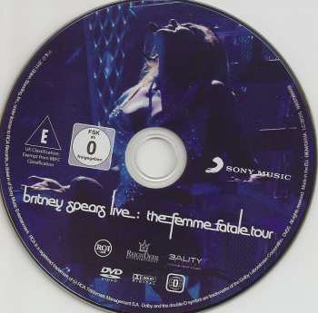 DVD Britney Spears: Live The Femme Fatale Tour