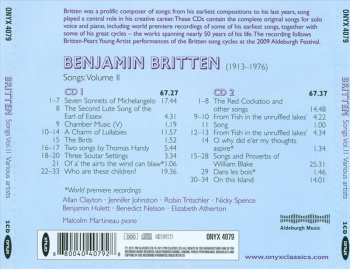 2CD Benjamin Britten: Songs Volume 2