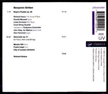 CD Benjamin Britten: Noye's Fludde / Serenade For Tenor, Horn And Strings 