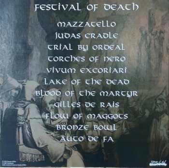 LP Brodequin: Festival Of Death CLR | LTD