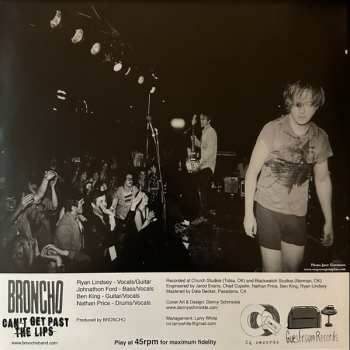 LP Broncho: Can't Get Past The Lips