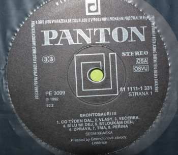 LP Brontosauři: Sedmikráska