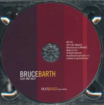 CD Bruce Barth: East And West