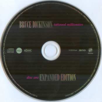 2CD Bruce Dickinson: Tattooed Millionaire