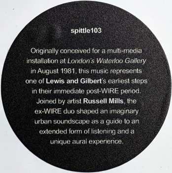 LP Bruce Gilbert: MZUI