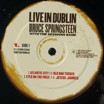 3LP Bruce Springsteen: Live In Dublin
