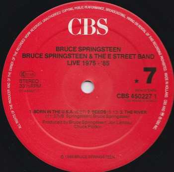 5LP/Box Set Bruce Springsteen & The E-Street Band: Live/1975-85