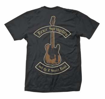 Merch Bruce Springsteen: Tričko Black Motorcycle Guitars S