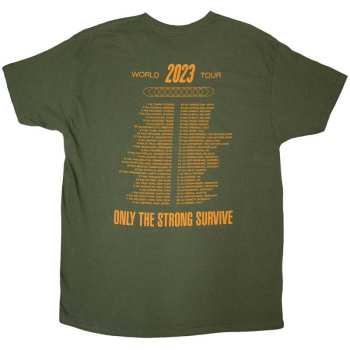 Merch Bruce Springsteen: Bruce Springsteen Unisex T-shirt: Tour '23 Sepia Car (back Print & Ex-tour) (x-large) XL