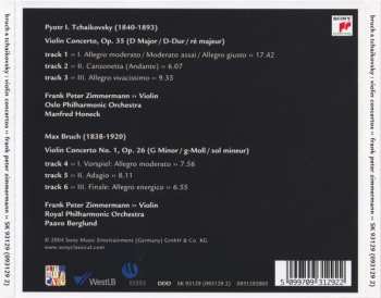 CD Pyotr Ilyich Tchaikovsky: Violinkonzerte