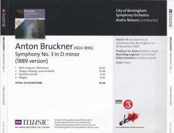 CD City Of Birmingham Symphony Orchestra: Symphony No. 3 In D Minor (1889 Version)
