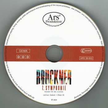 CD Anton Bruckner: 7. Symphonie – Fassung Für Zwei Klaviere