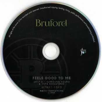 CD/DVD Bruford: Feels Good To Me