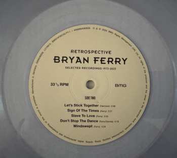 2LP Bryan Ferry: Retrospective (Selected Recordings 1973-2023) CLR | LTD