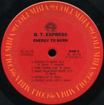CD B.T. Express: Energy To Burn + 3